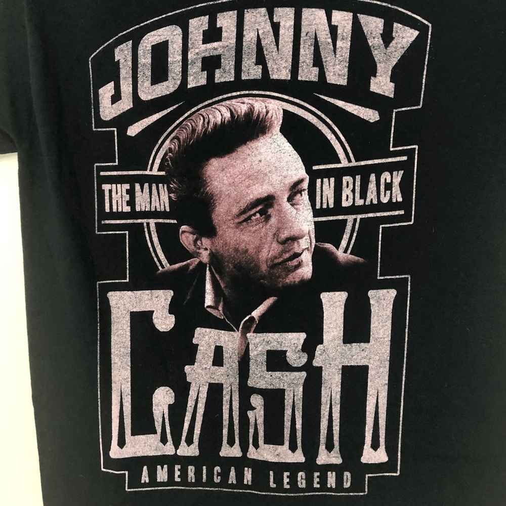 4/$25 Johnny Cash Graphic Band Tee Shirt - Picture 3 of 4